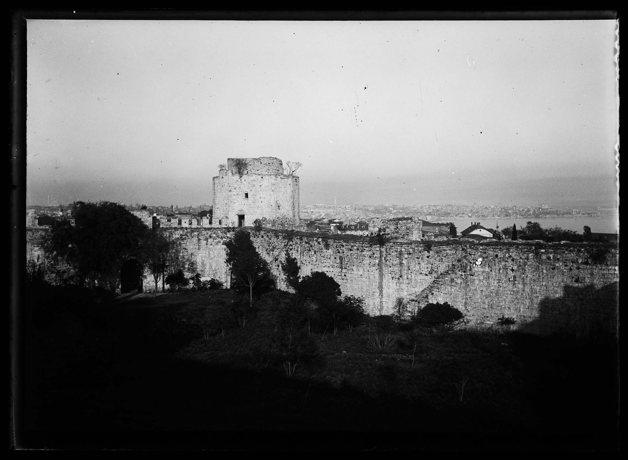 Vue intérieure du château